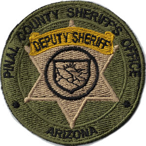 Arizona-Pinal County Sheriff's Office Badge Patch [AZ-Pinal