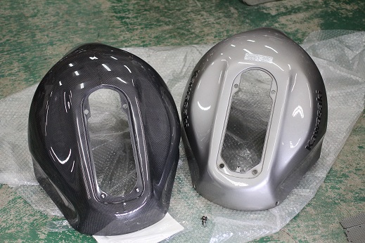 カーボンタンクカバー | しゃぼん玉 -Shabondama-