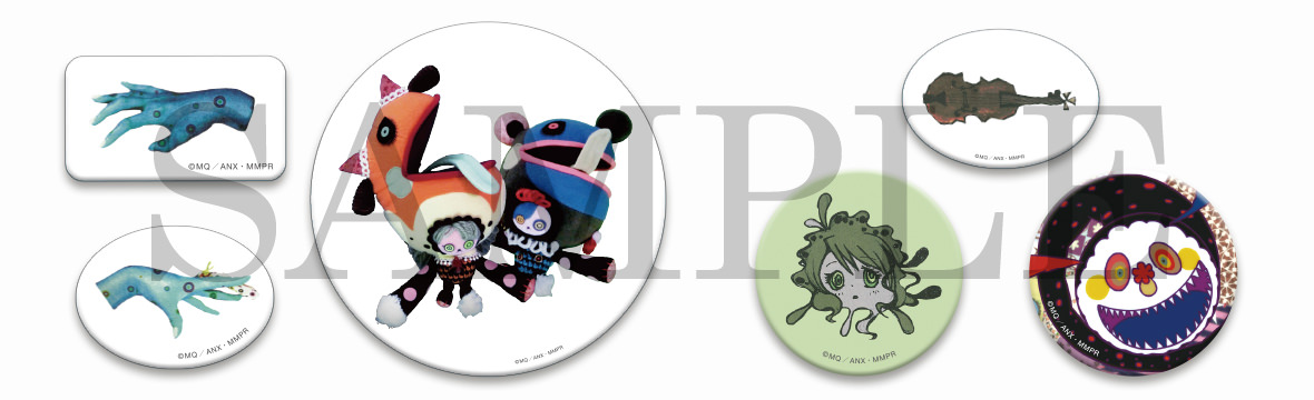 まどかマギカ 叛逆の物語 アクリルバッジ トートリュック付属品