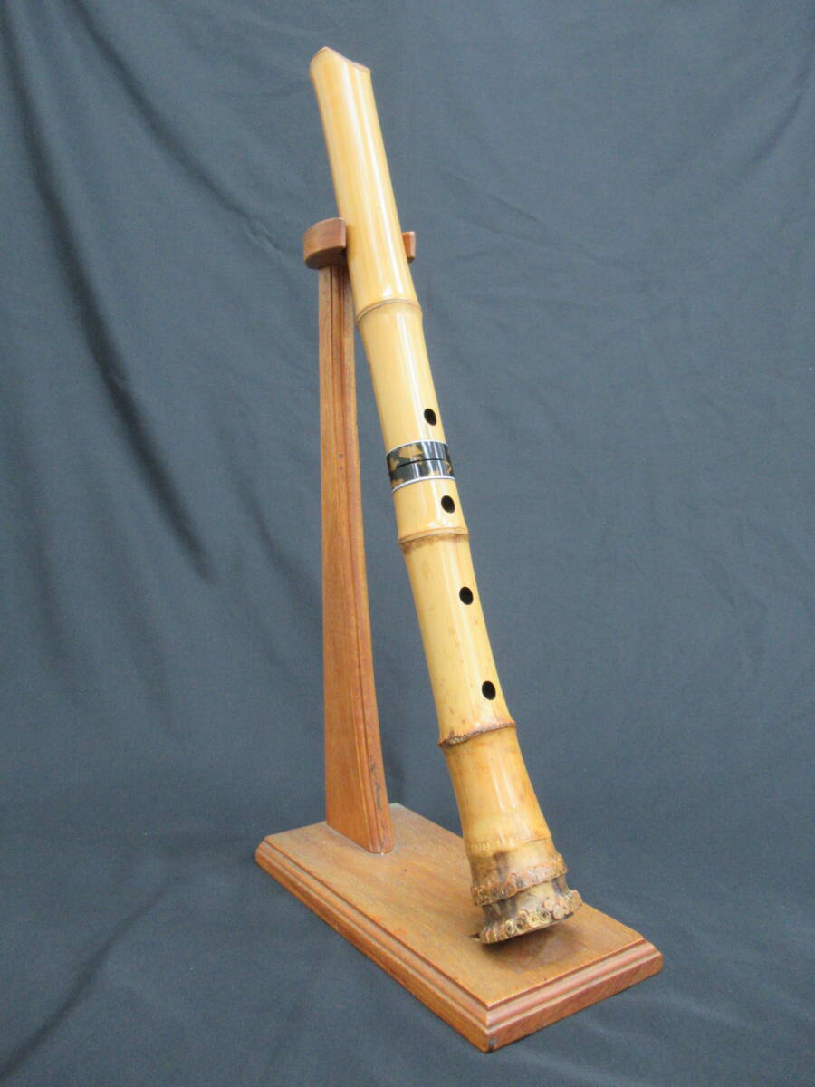 琴古流古管尺八【露秋・二印】1尺5寸管 虚無僧