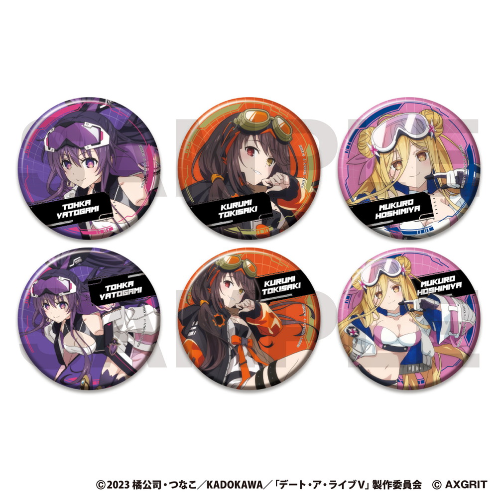 デート・ア・ライブ メモリアル 缶バッジ Vol.2 特典入り 時崎狂三 士