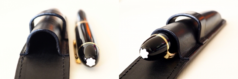 太軸万年筆用ペンケース 【モンブラン149／ペリカンM800／プラチナ