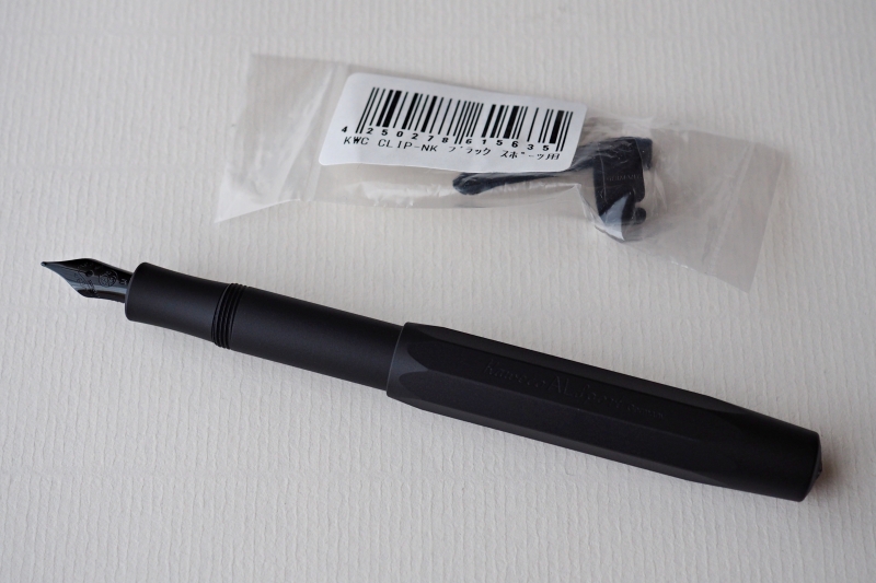 カヴェコ ストーンウォッシュ ブラック EF KAWECO 万年筆