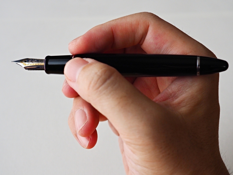 SAILOR セーラー万年筆 プロフィット21 螺鈿 星屑 黒 21K 長刀NM