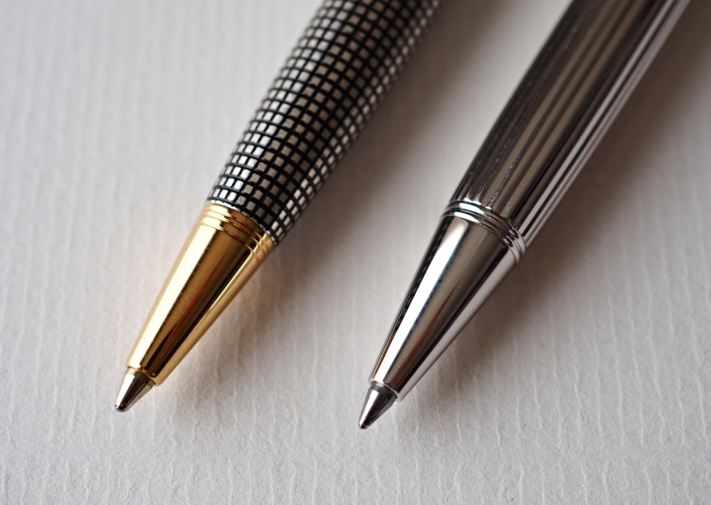 k*e様 パイロット 万年筆 グランセ スターリングシルバー ストライプ