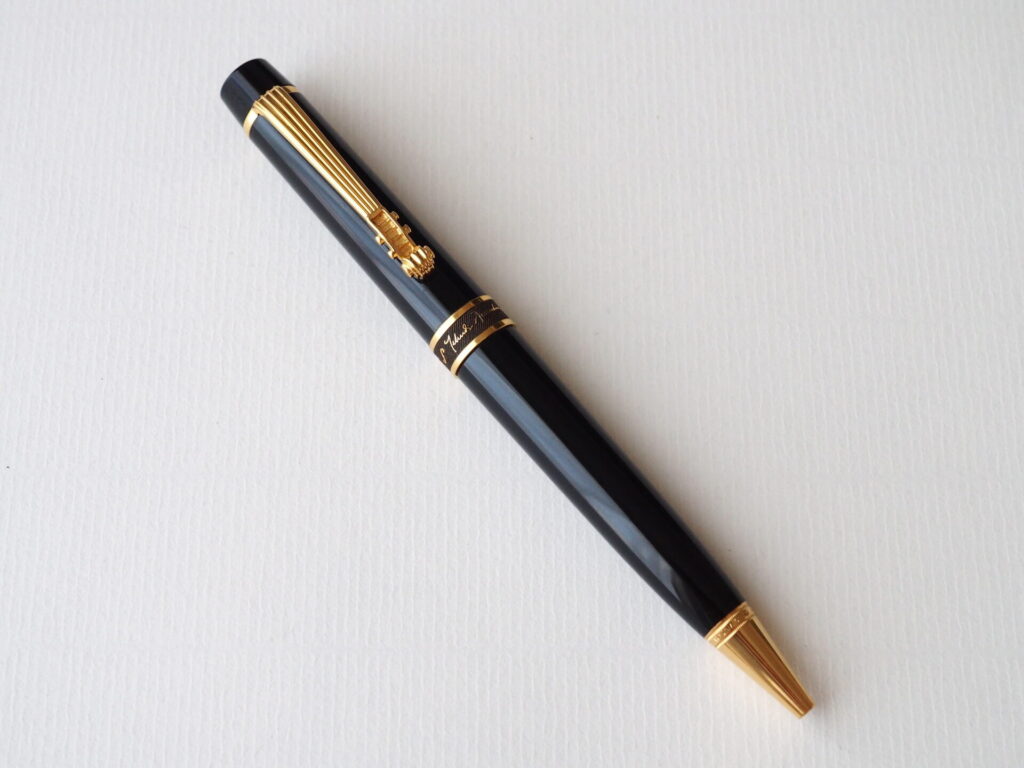 ドネーションペン(ボールペン)の書きやすさはマイスターシュテュックに