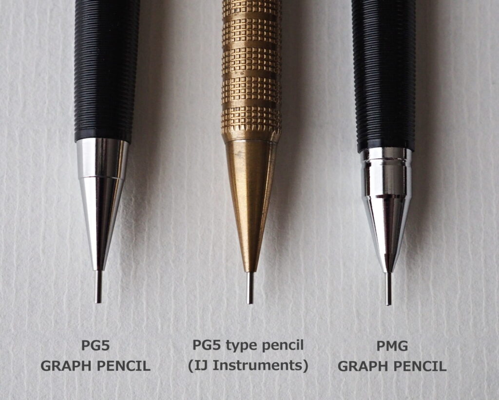 IJ Instruments のPG5 type pencilをPMGカスタムして使う【0.5mm