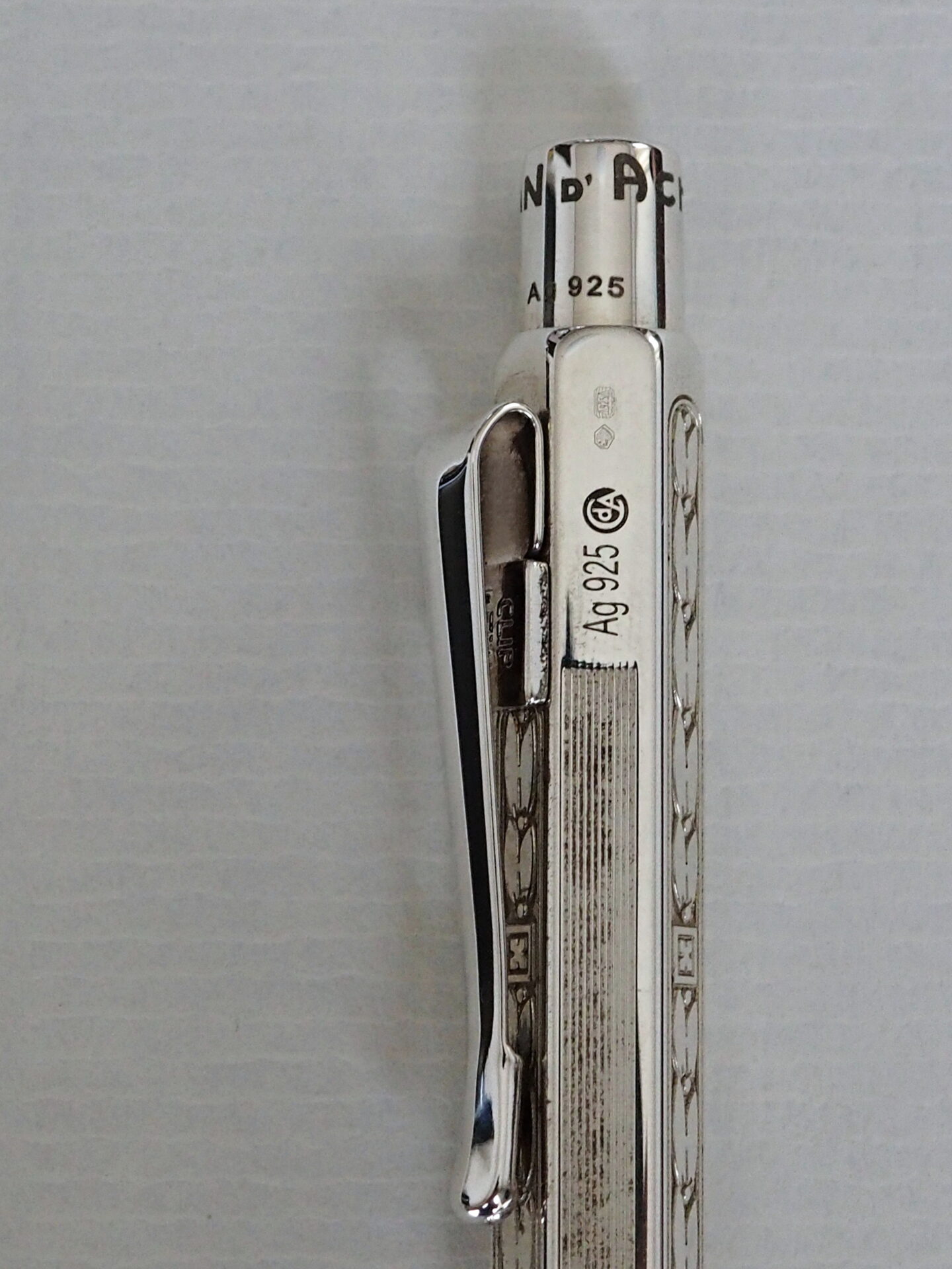 カランダッシュ エクリドール アンモナイト ボールペン スターリング