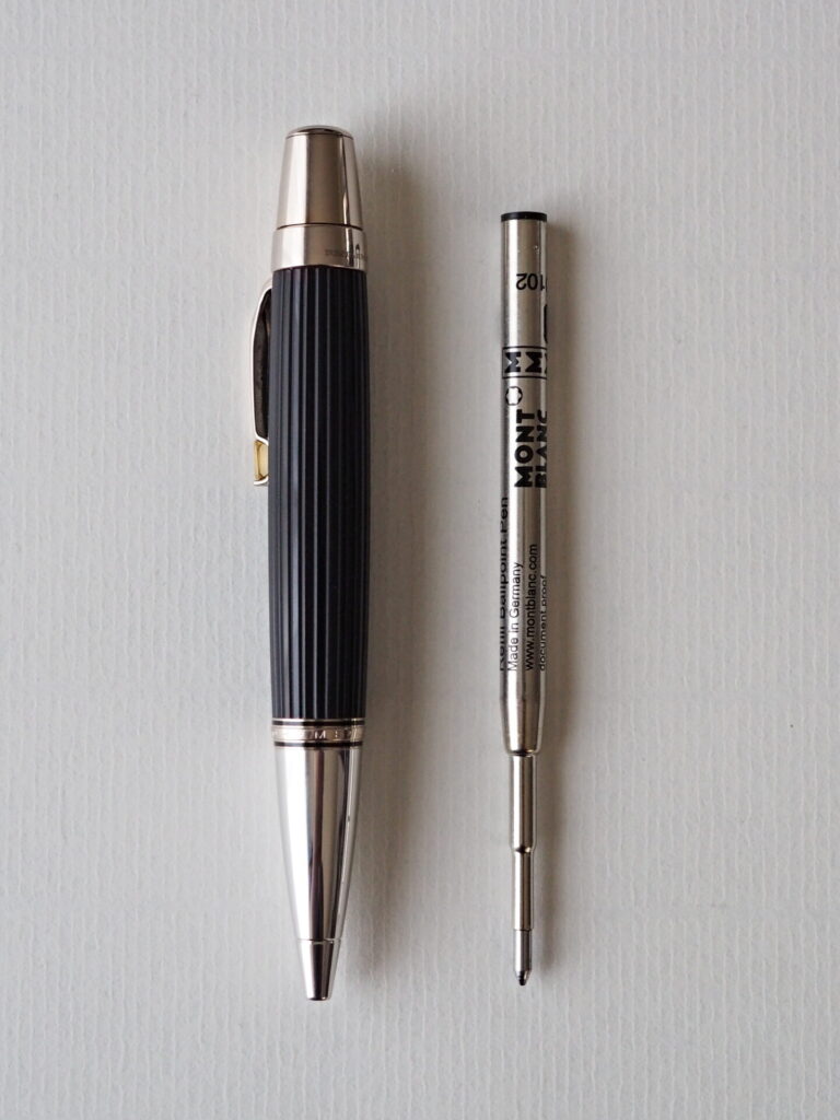 小さな筆記具は良いものだ！カラーストーンが無いモンブランのボエムを