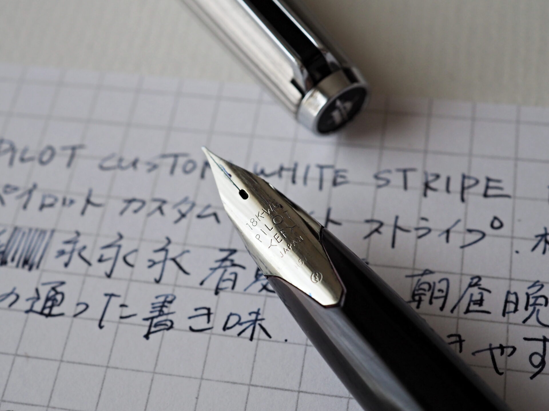 細字でも文字に抑揚がつけられる万年筆【パイロット 初代カスタム