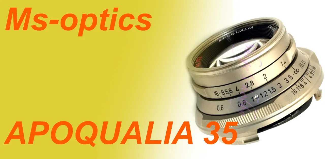 Apoqualia 35mm f1.4 MS optics 宮崎光学 Mマウント Review: MS-Optics