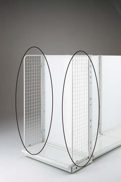 タテヤマアドバンス SX8216KZサイドネットセット600×1200 ホワイト 1枚