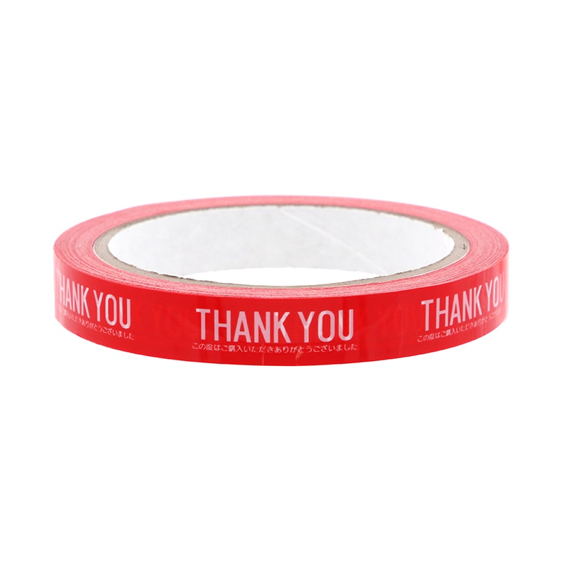 HEIKO 柄OPPテープ 15mm×50m サンキュー 1巻 002001531 包装用品・店舗