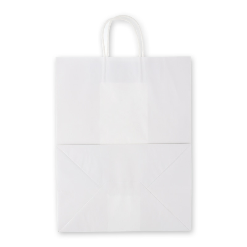 HEIKO 紙袋 25チャームバッグ 25CB 34-2 晒白無地 50枚/袋 003279102