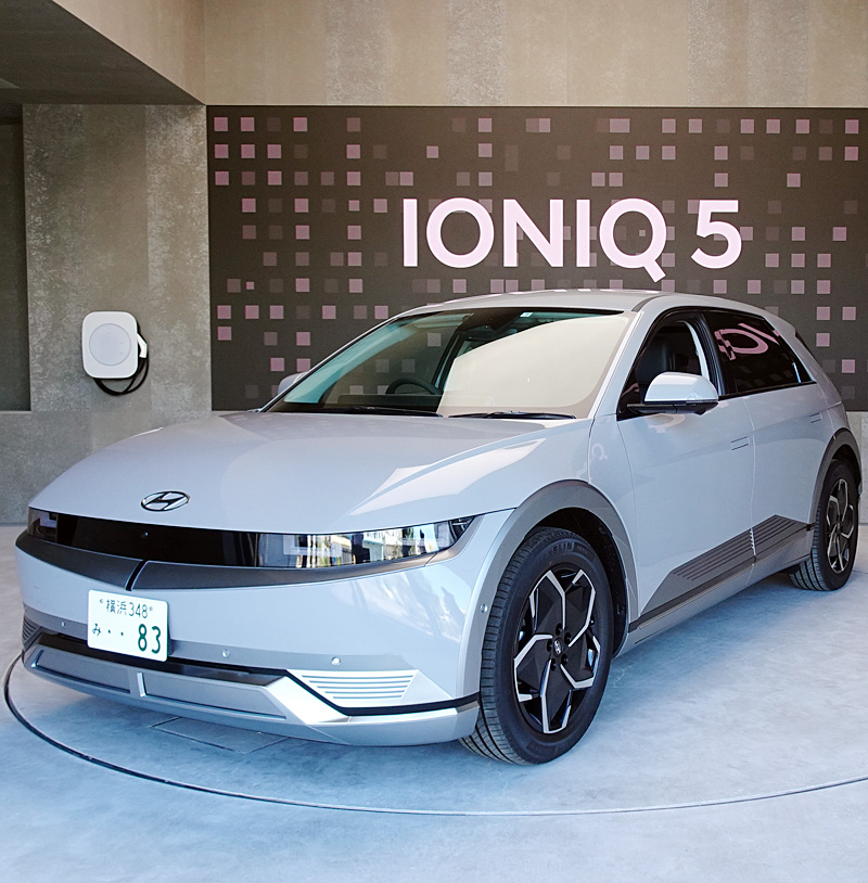北新横浜の「ヒョンデ」、電気自動車や水素燃料電池車をカーシェア