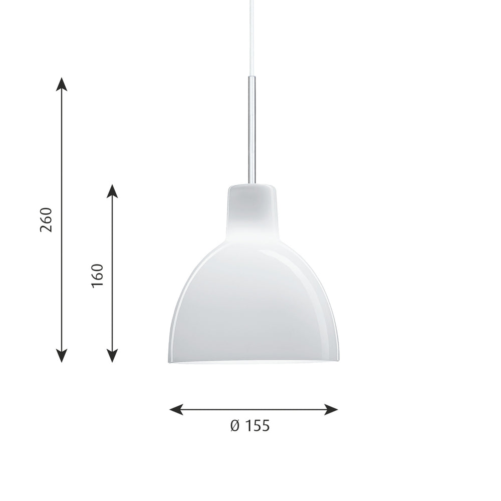 ルイスポールセン トルボー155 2個セット Toldbod 155 Glass pendant