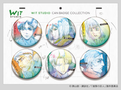 進撃の巨人 ハンジ 缶バッジ IGストア WIT STUDIO 原画 MAPPA 進撃の
