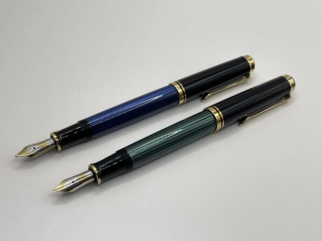 万年筆レビュー】Pelikan （ペリカン）スーベレーン「M600」緑縞【BB