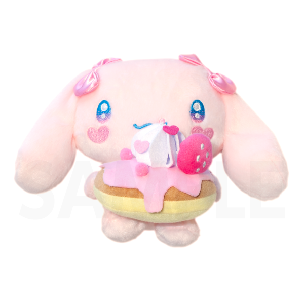 サンリオ シナモロール シナモン もえあず コラボ ピンク 缶バッジ