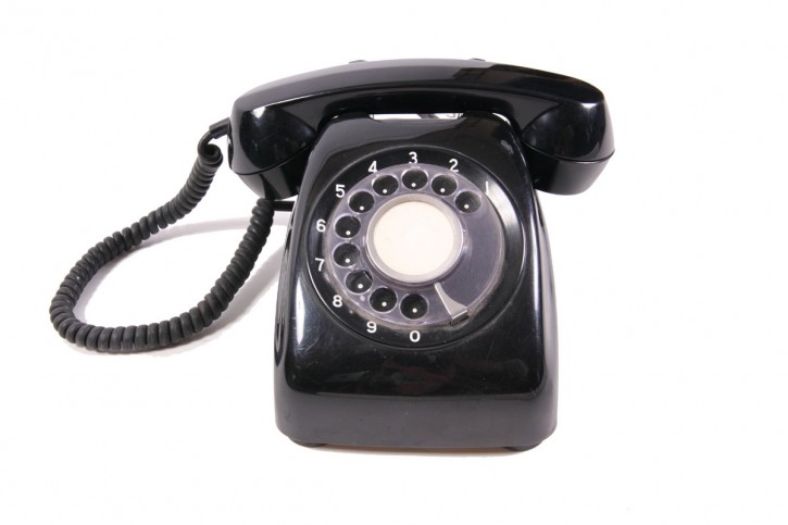 文化の港 シオーモ | 黒電話 ダイヤル式