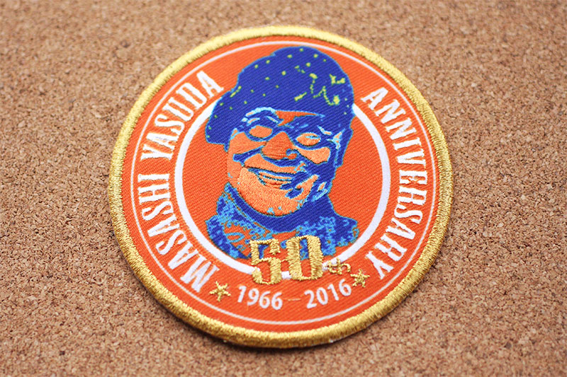 生地色自由なワッペン Anniversary（せと刺しゅうワッペン）｜株式会社