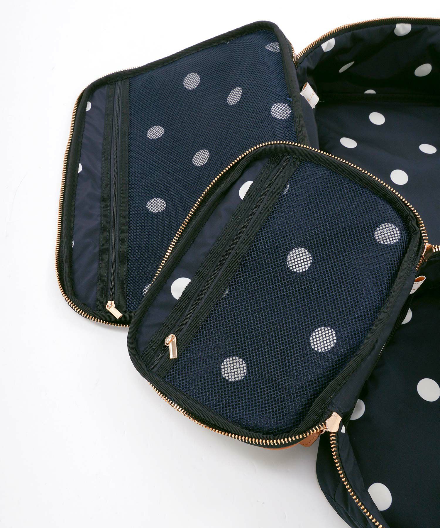 キルティング トラベル 収納バッグ 3点セット Liala×PG 全2色｜lpg932