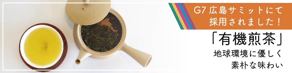 有機煎茶 100g - 静岡の老舗製茶問屋 白形傳四郎商店
