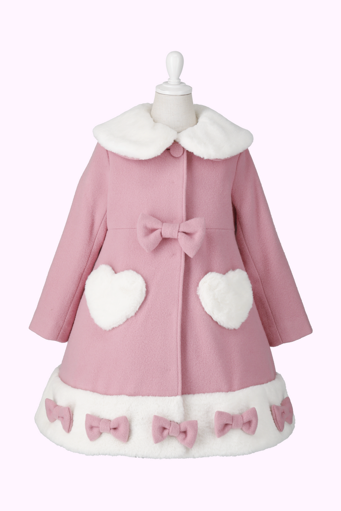 リボンボアウールコート（Toddler） – Shirley Temple Online Store