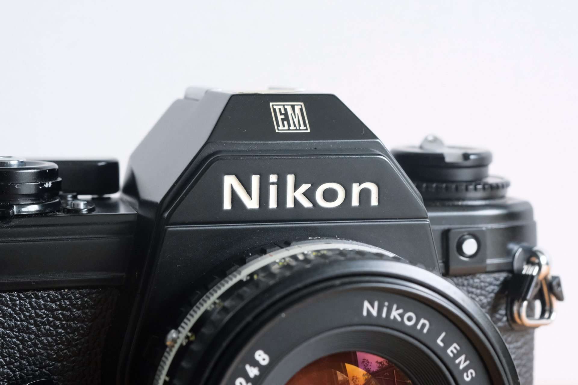 Nikon EM Film Camera & 50mm f/1.8 Pancake Lens - Buy Online at
