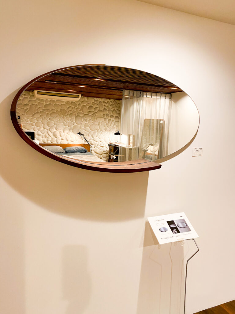 porada ACTUS ELISO WALL MIRROR 楕円ミラー 鏡 porada】ポラダ ACTUS