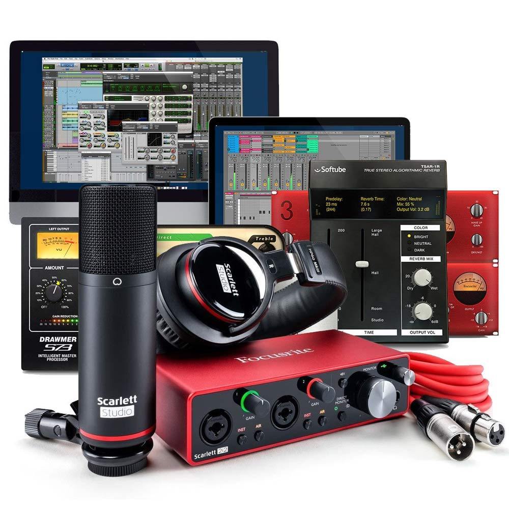 Focusrite Scarlett 2i2 Studio Gen3 (Bundle) | Sinamex Recording Store