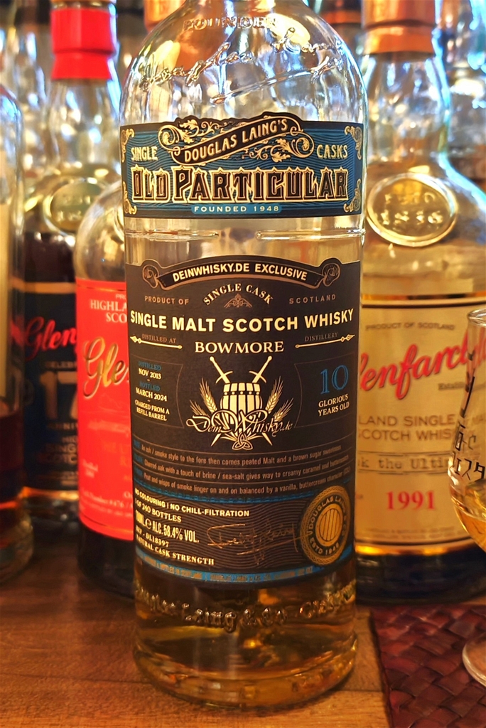 ボウモア 2013 10年 58.4％ リフィルバレル / ダグラスレイン オールド