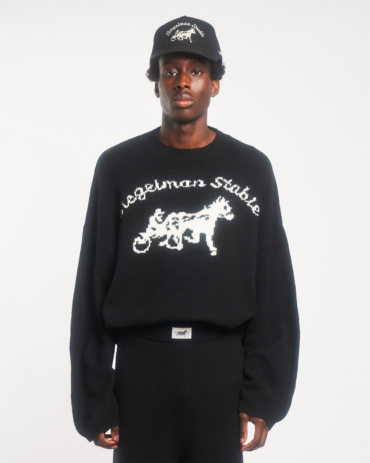 BUMP OF CHICKEN Logo Knitwear/BLACK Lサイズ Logo Knitwear