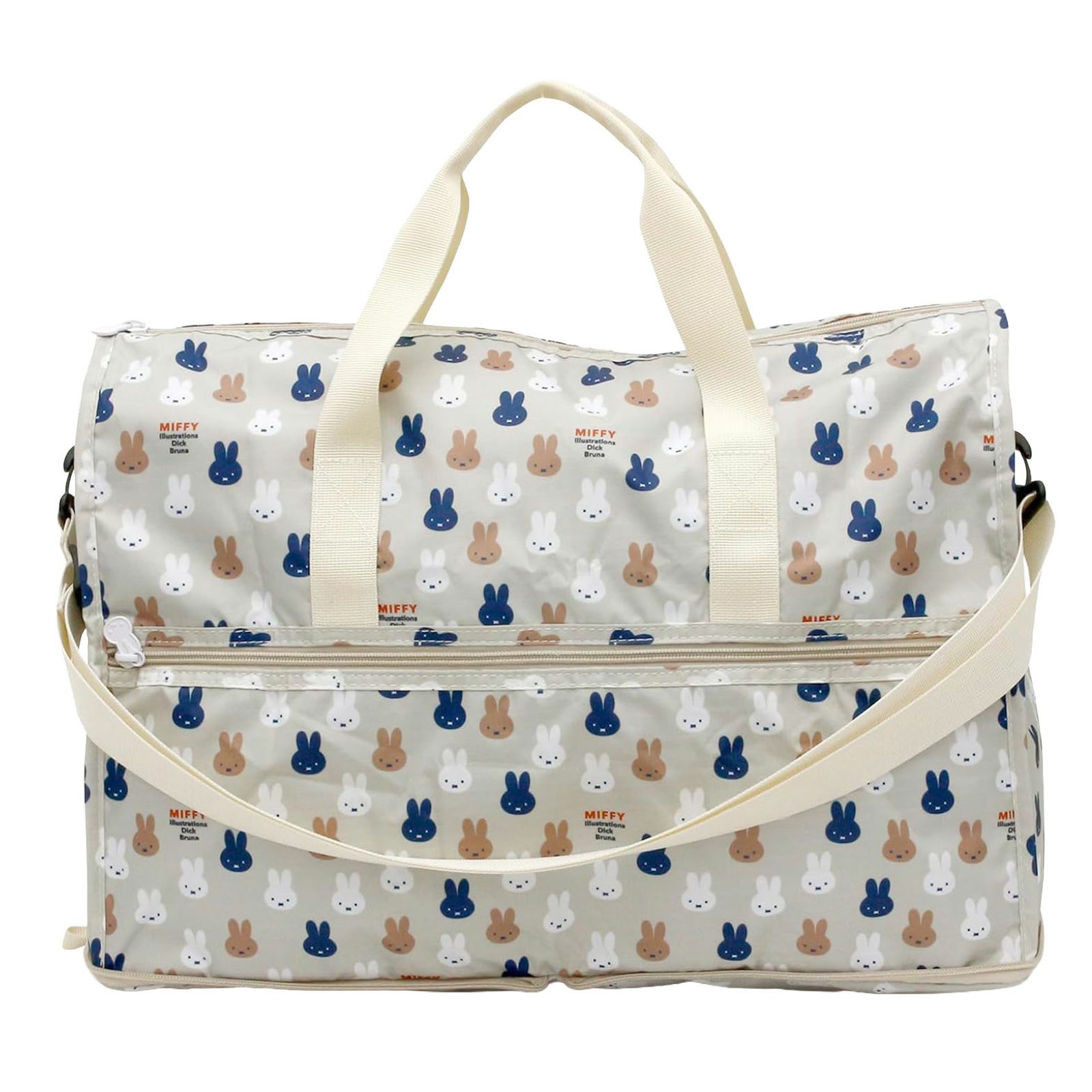 折りたたみ ボストンバッグ Mサイズ ミッフィー ハピタス H0002