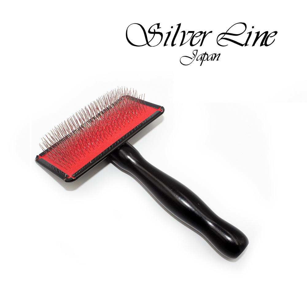 SHARR スリッカーブラシ ブラック/オレンジ SHARR スリッカーブラシ 黒