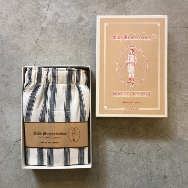 OLDE HOMESTEADER WOVEN BOXER ”OLDE STRIPE” | SIGNAL GARMENTS