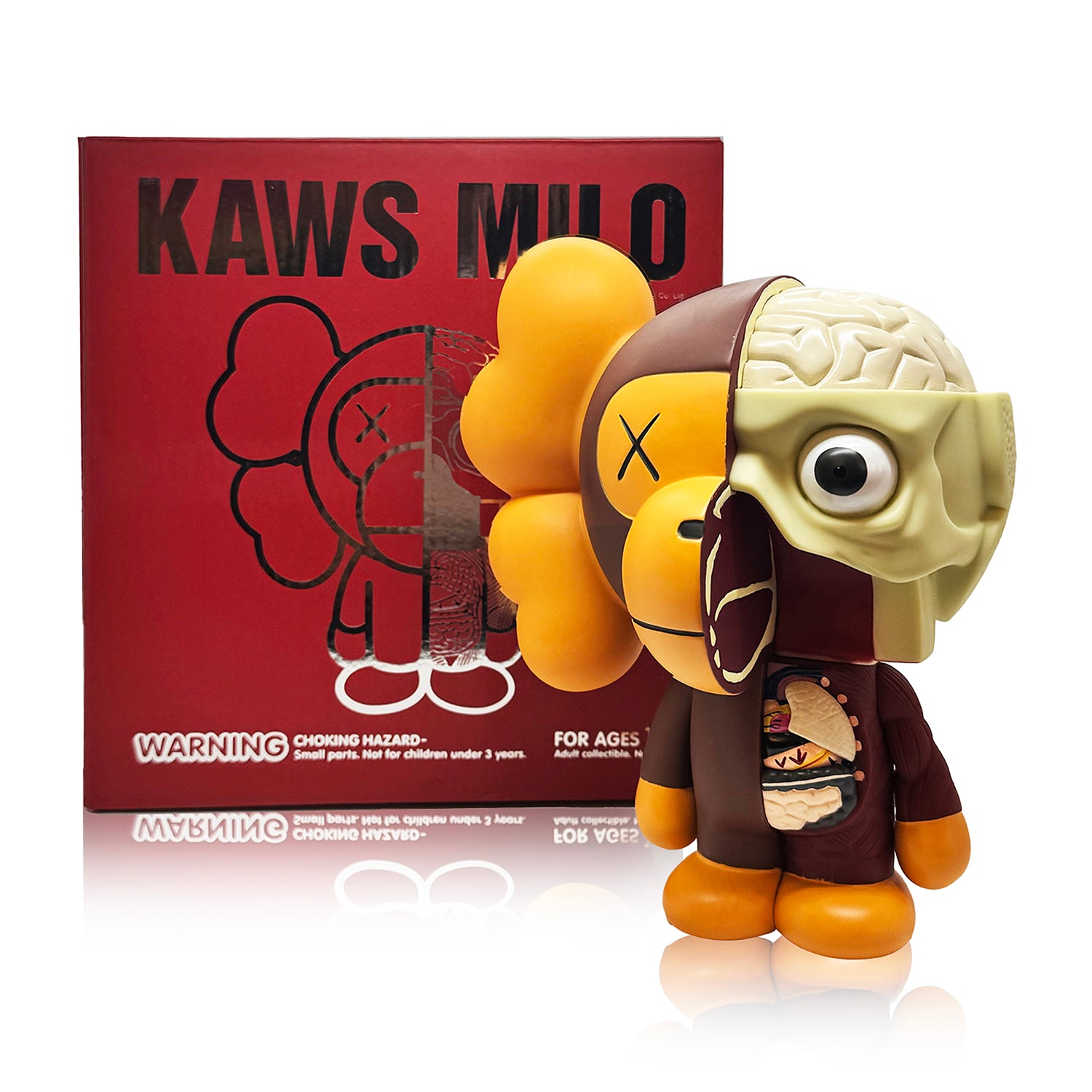 KAWS x BAPE 'Milo' (2011) Rare Designer Vinyl Art Figure (brown