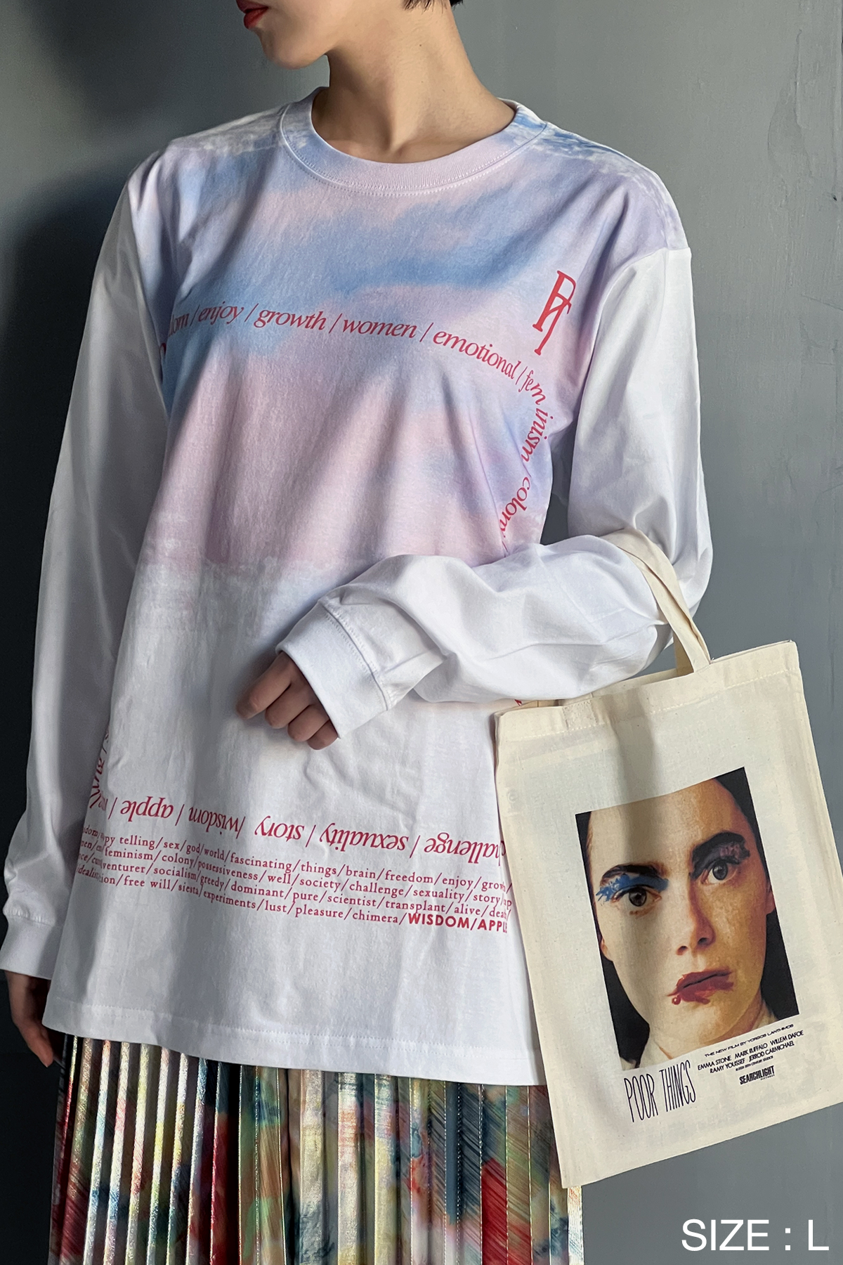 inspired by POOR THINGS】L/S T-shirt /MULTI | Sister Online Boutique