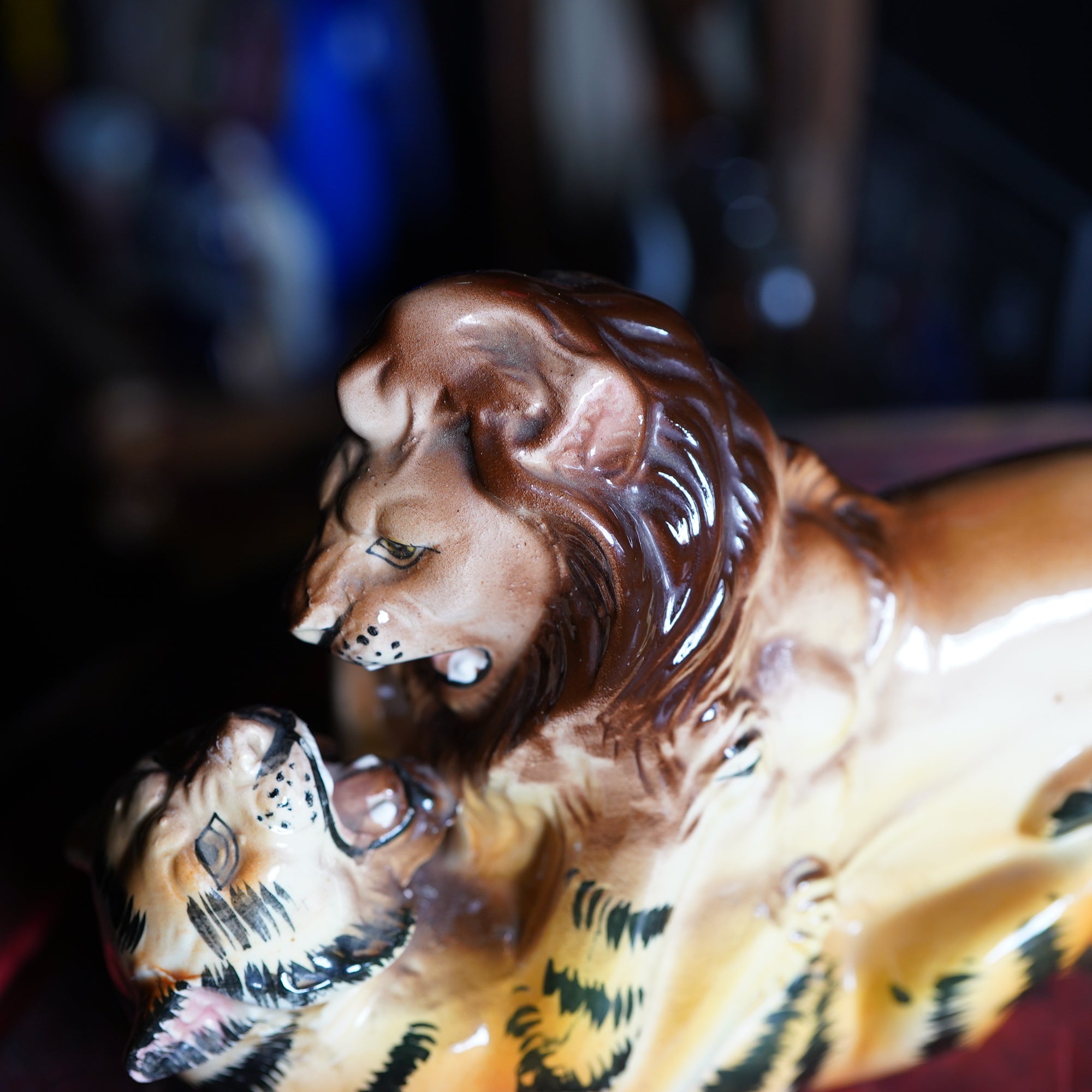 1950's ライオン vs トラ オブジェ – SK OLDIES