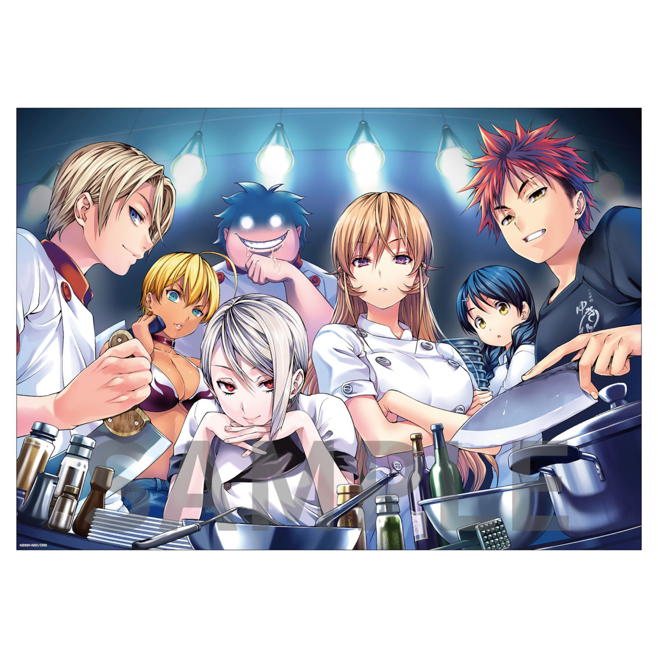 食戟のソーマ』生誕10周年記念“遠月学園祭” | ポスター No.2