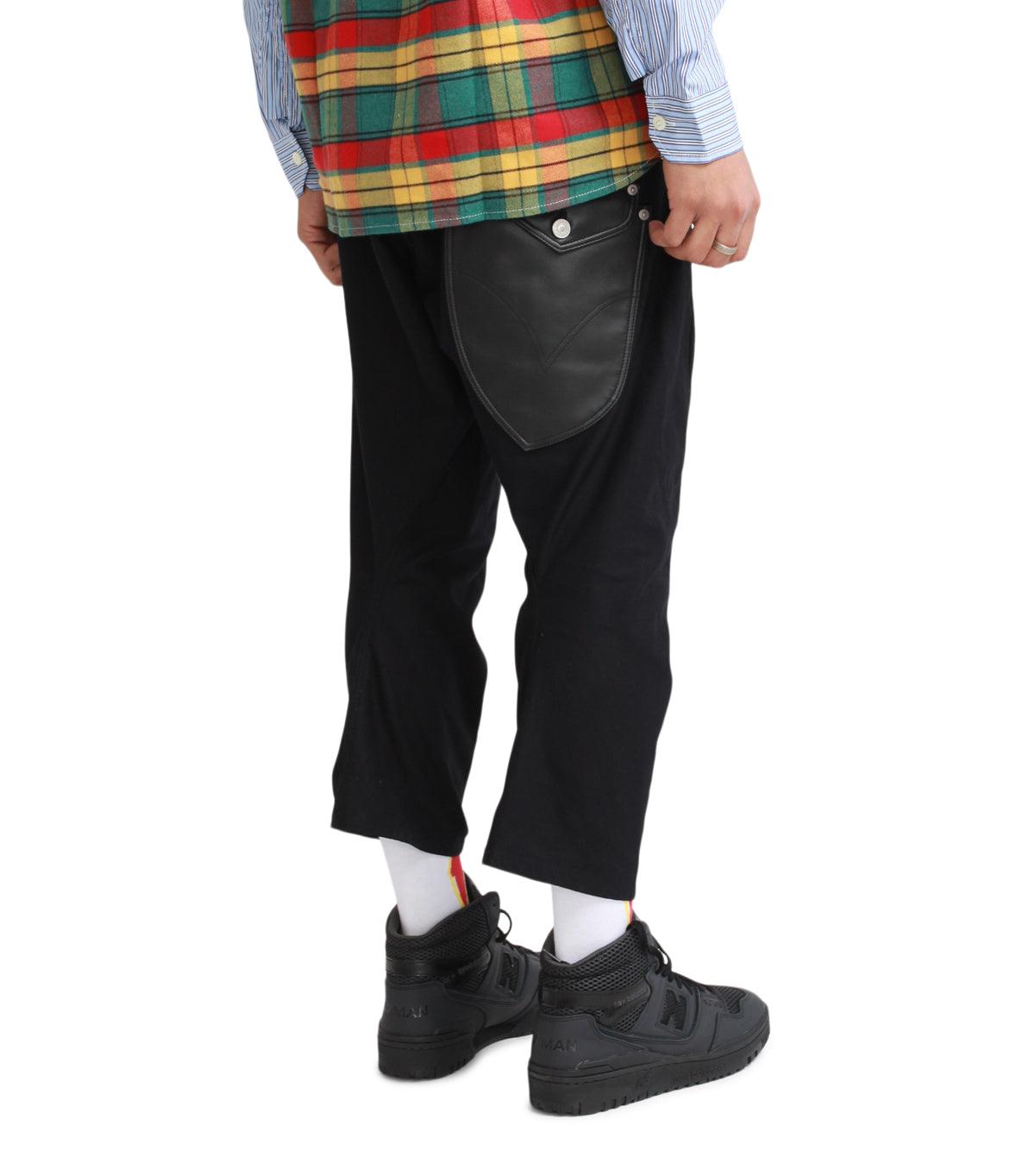 JUNYA WATANABE ブラック サルエルパンツ S JUNYA WATANABE ブラック