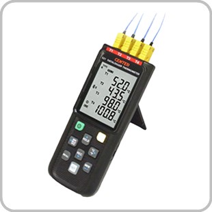 ワイヤレス4ch温度計 CENTER521｜気象・水文観測機器｜測量機・計測器