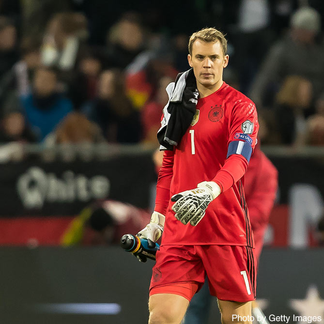 ドイツ代表 マヌエル・ノイアー 2018年 GK ユニフォーム ドイツ代表