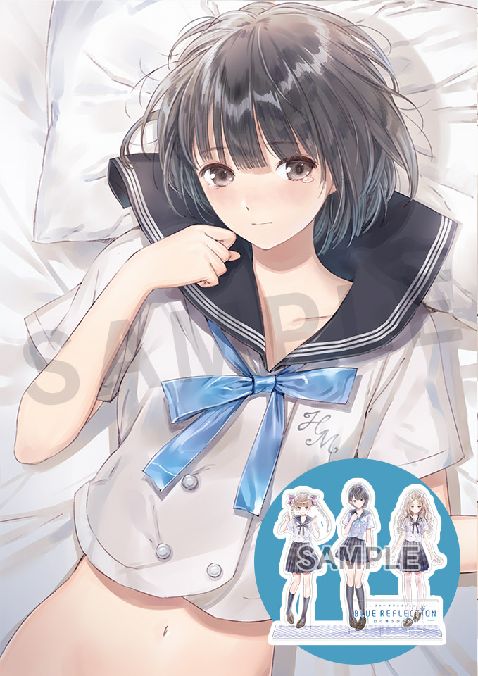 ブルーリフレクション 幻に舞う少女の剣 リフレク B2 半裁 ポスター