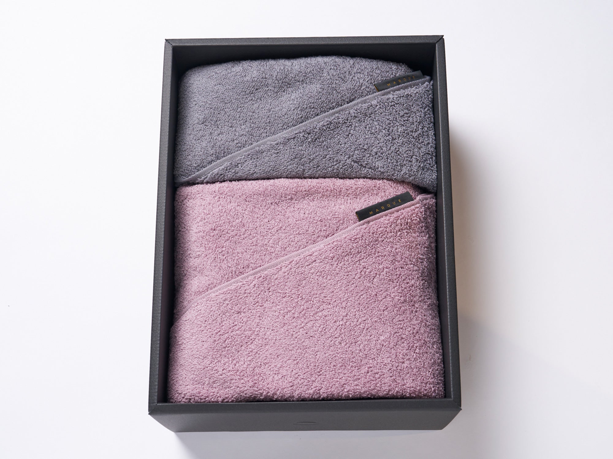 MARQUE グラン+ドゥミ(バスタオル+ミニバスタオル)セットBOX – 育てる