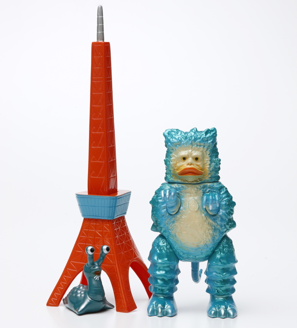 東京タワープレイセット ガラモン 赤色 世紀の大怪獣 ウルトラQ M1号