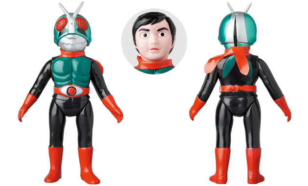 東映レトロソフビコレクション 原作版 仮面ライダー(扉絵カラー