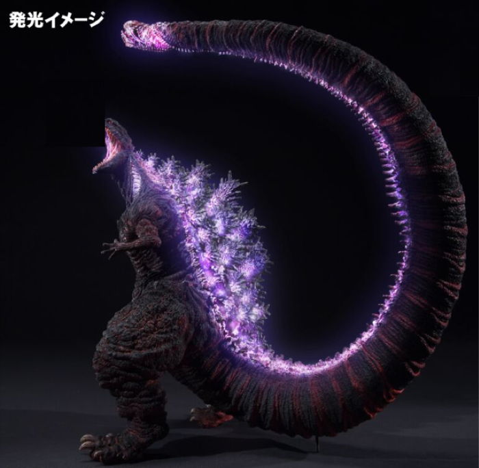 少年リックが「酒井ゆうじ造形コレクション ゴジラ（2016）第4形態