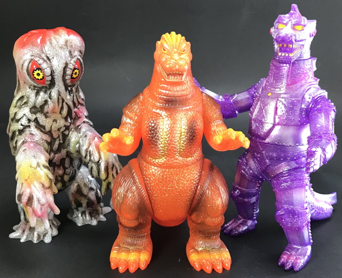 デスゴジ 350 Black ver. マルサン ゴジラ 1995 Death GODZILLA VS