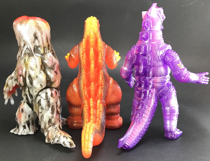 マルサン 世紀の大怪獣 ゴジラ1989 ビオゴジ 350 ピンク NGP】マルサン